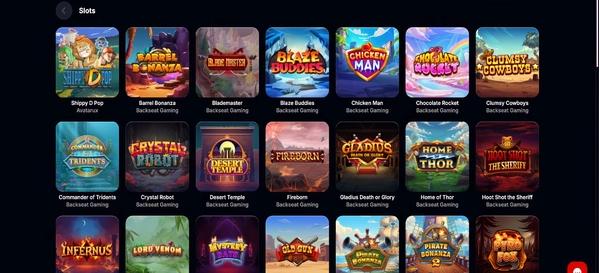 Yep Casino desktop screenshot 2